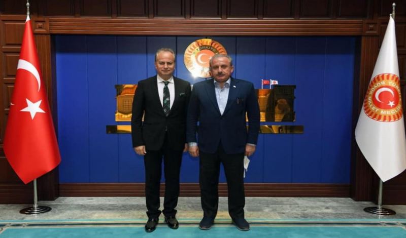 BAŞKAN ERCAN İHTİYAR'DAN TBMM BAŞKANI MUSTAFA ŞENTOP'A UZUNKÖPRÜ OSB ZİYARETİ