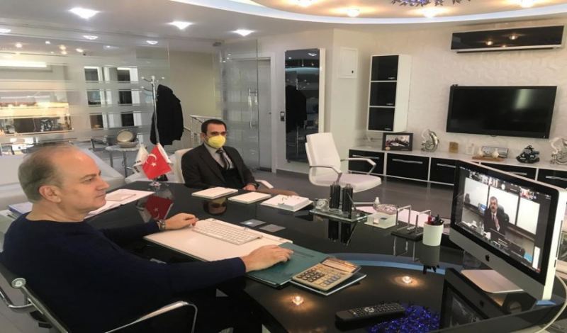 BAŞKAN ERCAN İHTİYAR, ÜYELERİNİN SIKINTILARINI MERKEZ BANKASI BAŞKANI ŞAHAP KAVCIOĞLU’NA İLETTİ