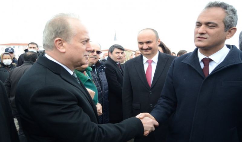 BAŞKAN İHTİYAR, TC.27. BAŞBAKANI BİNALİ YILDIRIM VE MİLLİ EĞİTİM BAKANI MAHMUT ÖZER İLE GÖRÜŞTÜ