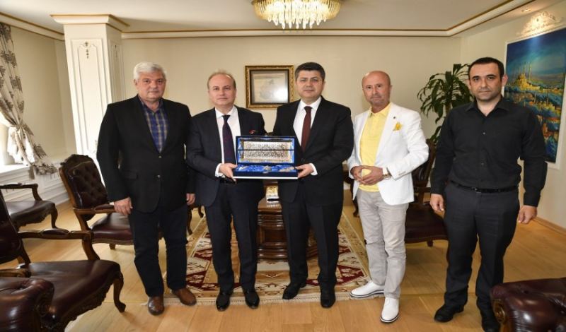 EDİRNE VALİSİ KIRBIYIK’A HOŞGELDİN ZİYARETİ