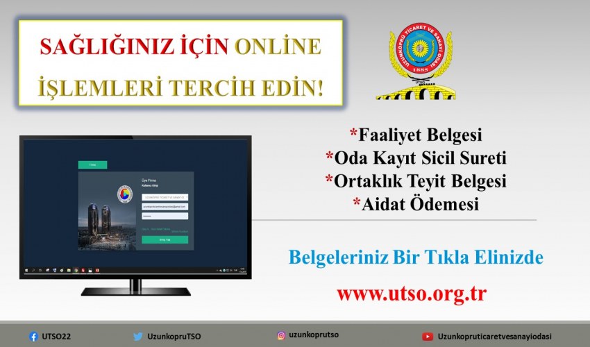 KAMUOYUNA ÖNEMLE DUYURULUR