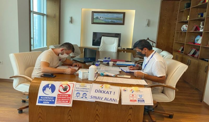 MEYBEM GALERİCİLİK VE EMLAKÇILIK SINAVLARI ODAMIZ EV SAHİPLİĞİNDE GERÇEKLEŞTİRİLDİ