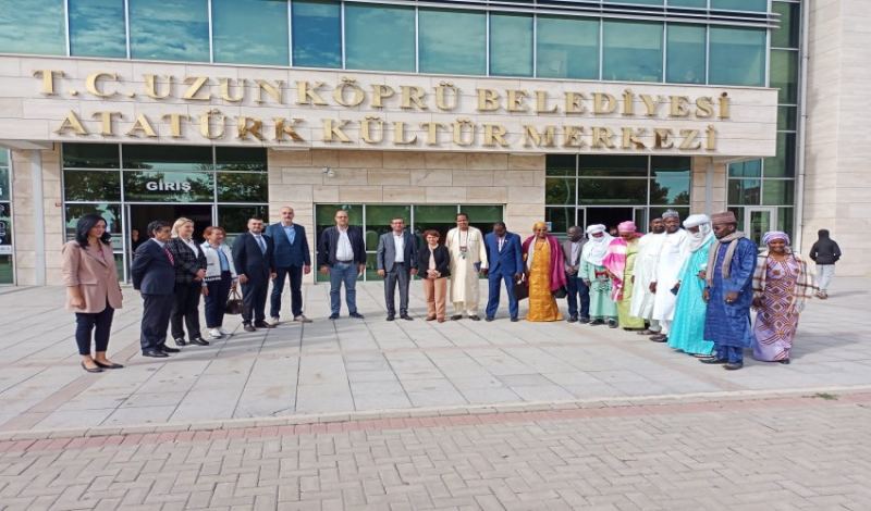 NİJER CUMHURİYETİ'NDEN GELEN HEYETİ İLÇEMİZDE AĞIRLADIK