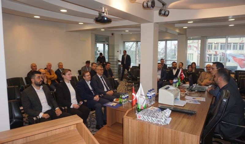 OSB YER SEÇİMİ KOMİSYONU ODAMIZ EV SAHİPLİĞİNDE TOPLANDI