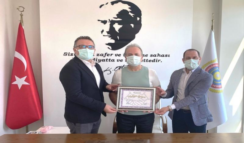 SEPAŞ ENERJİ ANONİM ŞİRKETİ’NDEN UTSO BAŞKANI ERCAN İHTİYAR’A NEZAKET ZİYARETİ