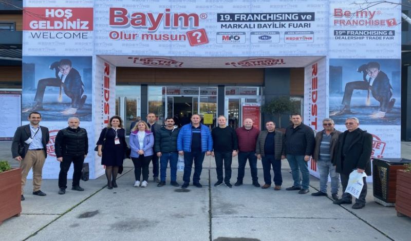 UTSO, 19.BAYİM OLUR MUSUN? FRANCHİSİNG VE MARKALI BAYİLİK FUARI’NI ZİYARET ETTİ