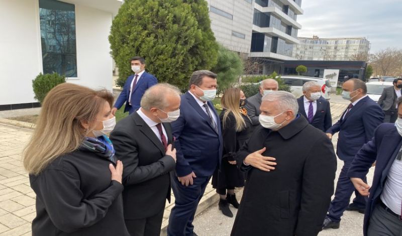 UTSO BAŞKANI ERCAN İHTİYAR UZUNKÖPRÜ'NÜN SORUNLARINI BİNALİ YILDIRIM'A İLETTİ