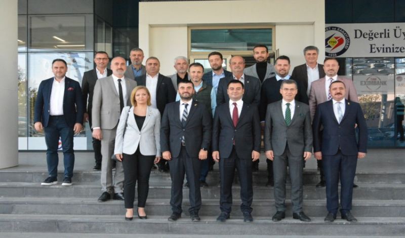 UTSO'DAN ÇORLU TSO'YA HAYIRLI OLSUN ZİYARETİ